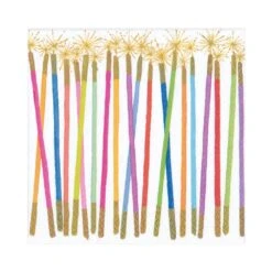 Caspari Candles Paper Goods - Lunch Napkin