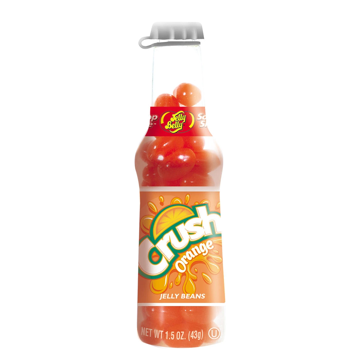 Soda Pop Shoppe Jelly Beans - 1.5 Oz. Bottle Orange Crush 3 Soda Pop Shoppe Jelly Beans - 1.5 Oz. Bottle Orange Crush