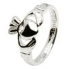 Ladies Claddagh Comfort Fit Silver Ring - Size -Christmas Decoration Store jjwjxmuczlvfjxfe6tbj