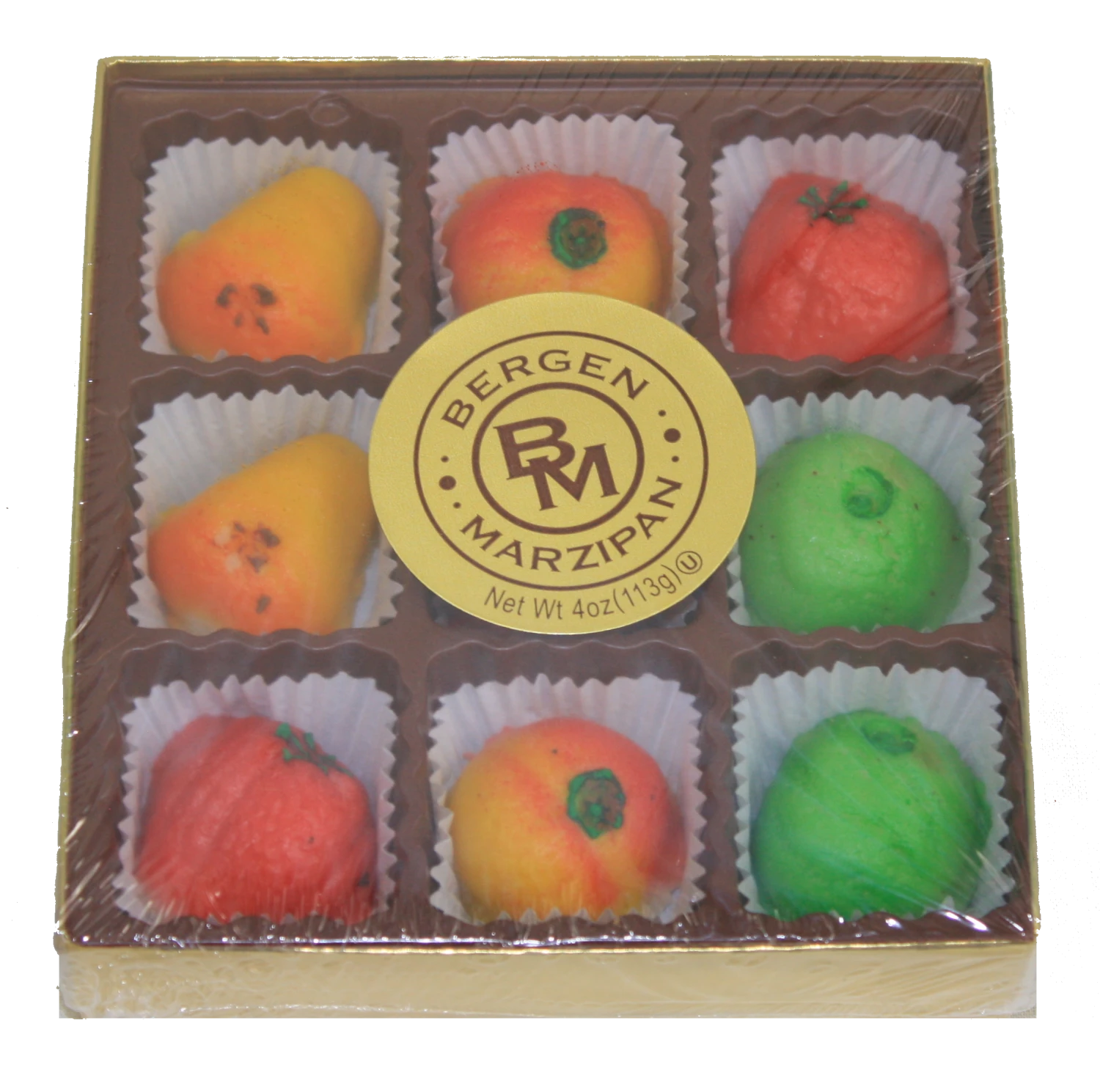 Marzipan Fruit Gift Box - 4 Oz 3 Marzipan Fruit Gift Box - 4 Oz