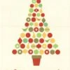 Dot Tree Christmas Card - Single -Christmas Decoration Store jz8g1b2h7zskll22d6z7