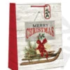 Country Christmas Gift Bag - Large - Runner Sled -Christmas Decoration Store k658ueg8gcq5hmp6lm9d