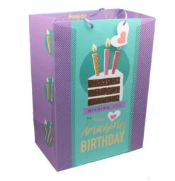 Mega Jumbo Slice Of Cake Gift Bag
