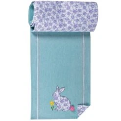 Spring Bunny Applique Table Runner