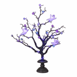 Lighted Halloween Tree - 18 Inch