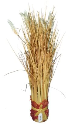 Raffia Table Stack - Cattail