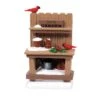 Department 56 Potter's Bench With Cardinals