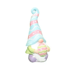 Easter Gnome Figurine - 6 Inch - Carrying An Egg
