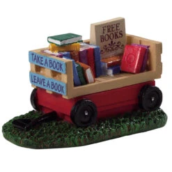 Lemax The Book Wagon