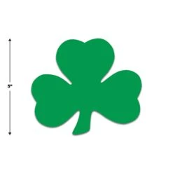 Printed Shamrock Cutout - 5 Inch - 10 Pack -Christmas Decoration Store mi4u68r0zss8txqo4vzh