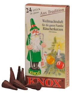 Kurt Adler Knox German Scented Incense Cones (Pack Of 24) - Orange -Christmas Decoration Store mmgayryv1erlgbkbxasn