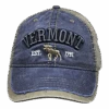 2 Tone Embroidered Hat - Vermont 1791 Moose - Sage And Navy -Christmas Decoration Store mrbaa93hatbtnxlzifaj