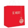 Kraft Jumbo Square Christmas Gift Bag - Be Merry -Christmas Decoration Store mupndlxjgvmai7ynhaum