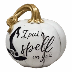 4 Inch Tabletop Pumpkin -