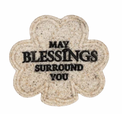 Shamrock Trinket Dish - May BLESSINGS Surround You