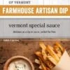 Vermont Special Sauce Atrisan Dip -Christmas Decoration Store njx6z4nnajwyqc33ksld