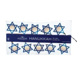 UL 10-Light Hanukkah Star Of David Light Set -Christmas Decoration Store np46ssw8tzean48nwehz