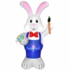 Easter Bunny Lighted Inflatable Blow Up - 5.9 Feet Tall 2 Easter Bunny Lighted Inflatable Blow Up - 5.9 Feet Tall -Christmas Decoration Store nrwadxj584qhqprtjbxf