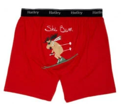 Hatley Men's Boxer - Ski Bum - S