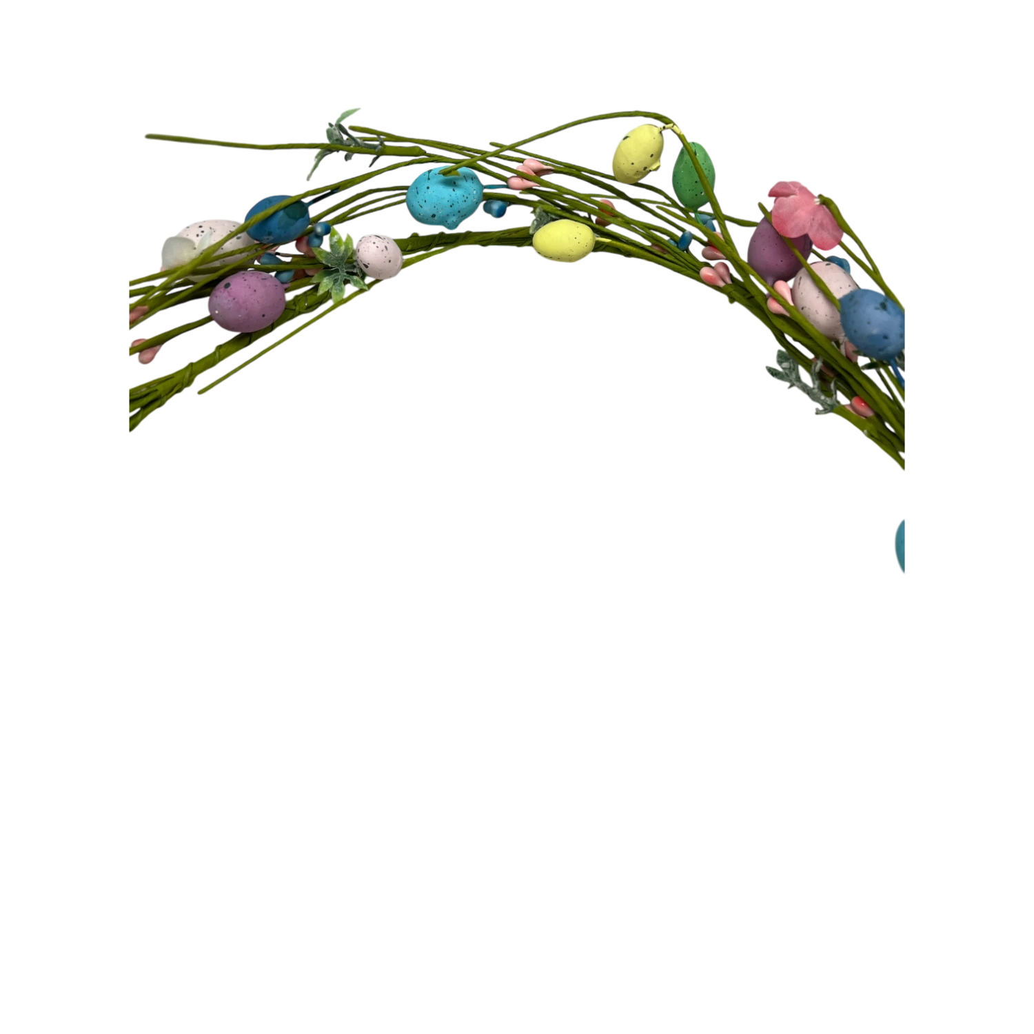 Pastel Easter Egg Garland - 4 Feet Long 4 Pastel Easter Egg Garland - 4 Feet Long - Image 2