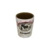 Moose Scene Oval Drip - Ceramic Shotglass - Red -Christmas Decoration Store o2djvfgh9x1rndypayur