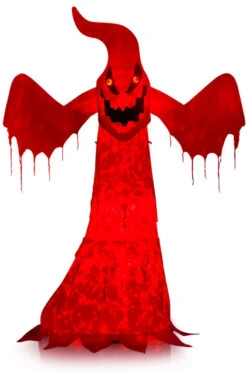 10 Foot LED Light-up Self-Inflating Ghost -Christmas Decoration Store o9ilvnboeeqoxwyoety8