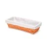 Chipwood Basket With Liner - 11x5x3