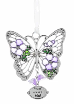 Butterfly Kisses Ornament -