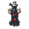 27 Inch Stump With Flame And Skulls -Christmas Decoration Store ohbhecbcqj3eekaiga7j