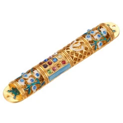 Hand Painted Enamel Mezuzah 7 Hand Painted Enamel Mezuzah -Christmas Decoration Store opiyyeamdsttk7szrumr