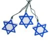 UL 10-Light Hanukkah Star Of David Light Set -Christmas Decoration Store owupno5aofppm3lc6j7m