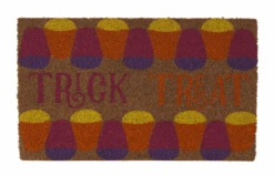Harvest Coir Doormat - Candy Corn