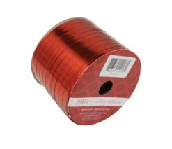 Metallic Style Curling Ribbon -3/16 Inch X 100 Feet - Shiny Red -Christmas Decoration Store pjv7q46kjwrrhuvzdjnq