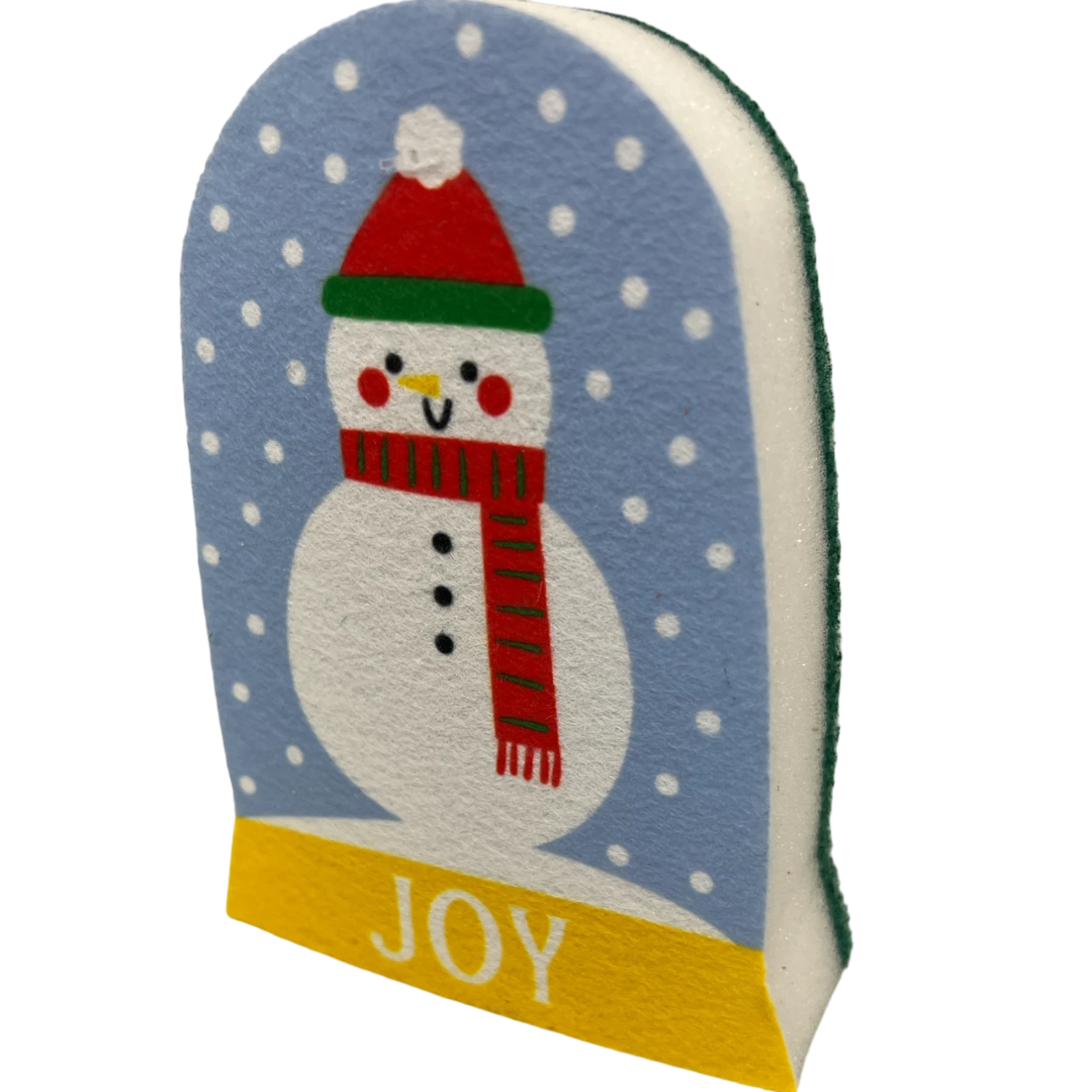 Holiday Sponge - Joy Snowglobe 3 Holiday Sponge - Joy Snowglobe