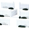 Lemax Plastic Picket Fence - 7 Piece Set -Christmas Decoration Store psc32y8auuzrylsor0ec