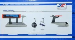 Classic Chairlift Set 1:32 Scale - Black/Red -Christmas Decoration Store pyminfc1ju18ggwjd6d0