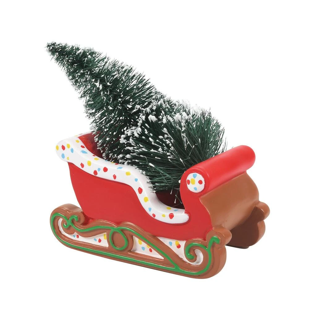 Department 56 Gingerbread Christmas Sleigh