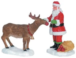 Lemax Reindeer Treats - 2 Piece Set -Christmas Decoration Store qdkofw4col9ffqakbkho