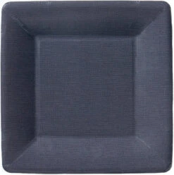 Classic Linen Black - Square Desert/Salad Plate
