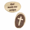 Roman Pocket Fingerprint Faith Token - God Made Me Unique -Christmas Decoration Store qgqzsdv5cey7hku4kvow