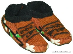 Womens Lined Ankle Slipper -