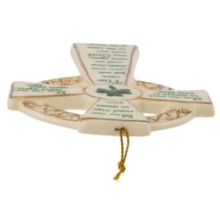 Kurt Adler Porcelain Irish Cross Ornament -Christmas Decoration Store qoygeecikqjbn4ulsuii
