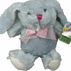 Blue Plush Bunny