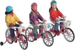 Lemax Bike Ride - Set Of 3 -Christmas Decoration Store rcwhb43kvzxvczbd0ylv