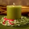 Mistletoe Pillar Candle Wreath -Christmas Decoration Store rdrh8m1dvxy0rpba2j04