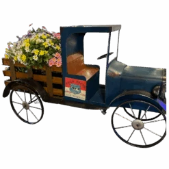 82" Solar Lighted Antique Woody Replica Truck