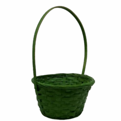 Bamboo Handle Basket