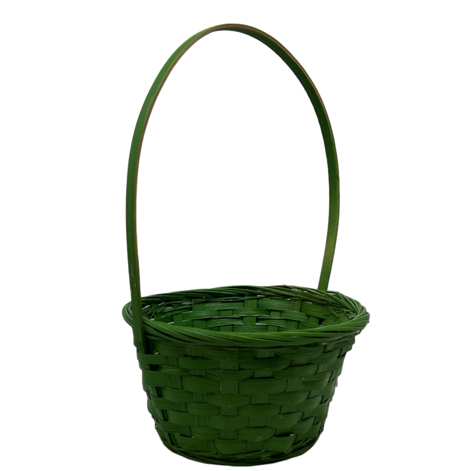 Bamboo Handle Basket 3 Bamboo Handle Basket