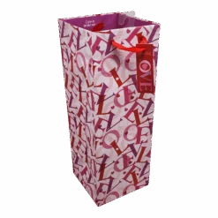 Love Is In The Air Bottle Gift Bag