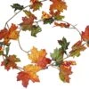 5 Foot Maple Leaves With Berries Garland 1 5 Foot Maple Leaves With Berries Garland -Christmas Decoration Store tjxapnl98y6eutvfgrfl